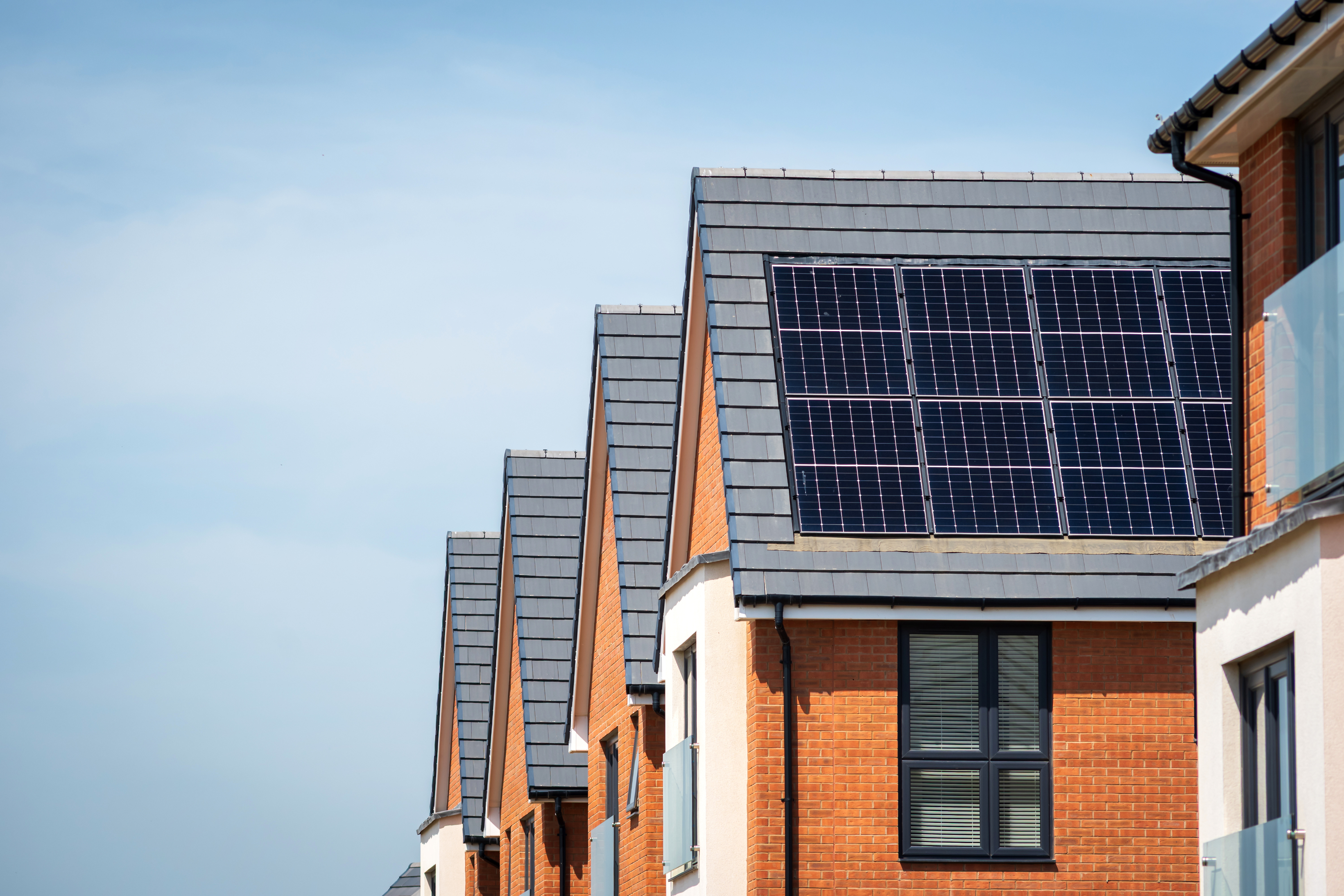 New build residential houses UK